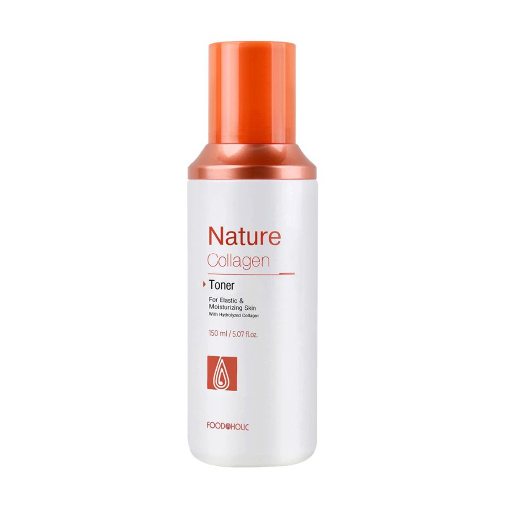 Омолоджувальний тонер для обличчя Food A Holic Nature Collagen Skin Care Toner з колагеном, 150 мл